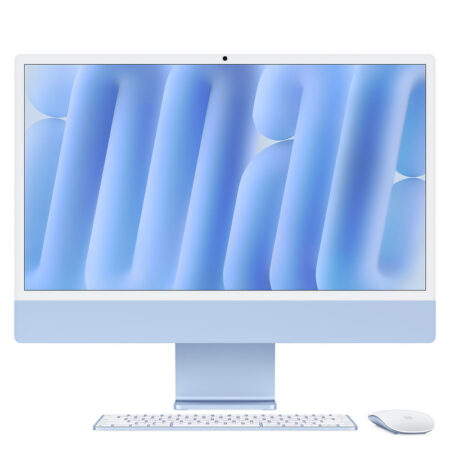 Apple iMac M4 (2024) 24″ Apple M4 16 Go 256 Go Bleu – MWUF3FN-A Tunisie