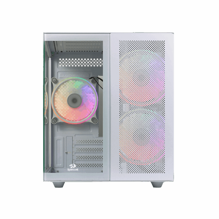 Boîtier Redragon PAGOS 2 GC-580 Blanc – GC-580W Tunisie