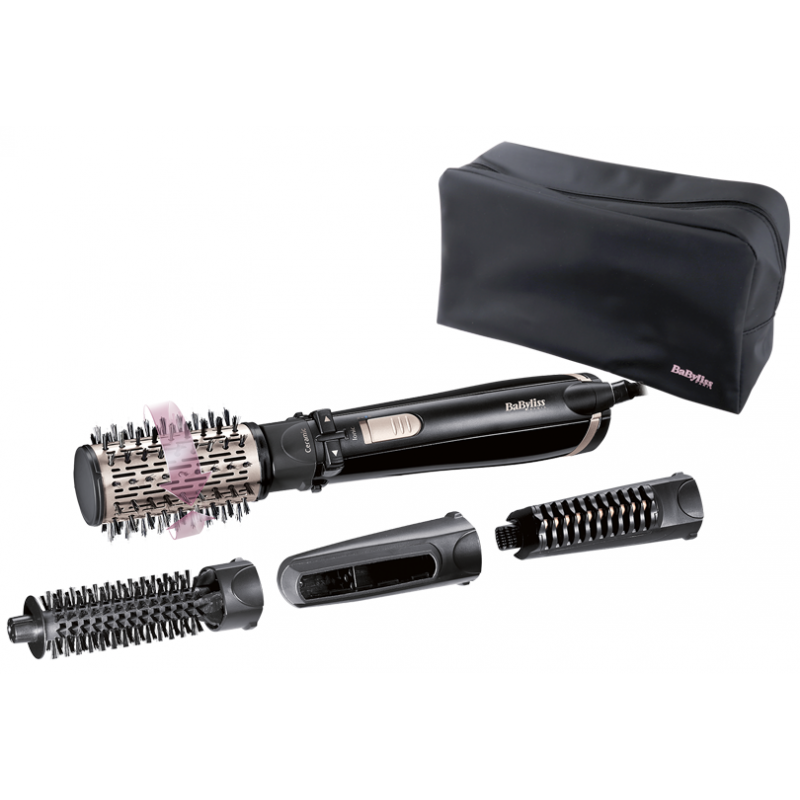 Brosse Soufflante Rotative BaByliss AS200E Noir Tunisie