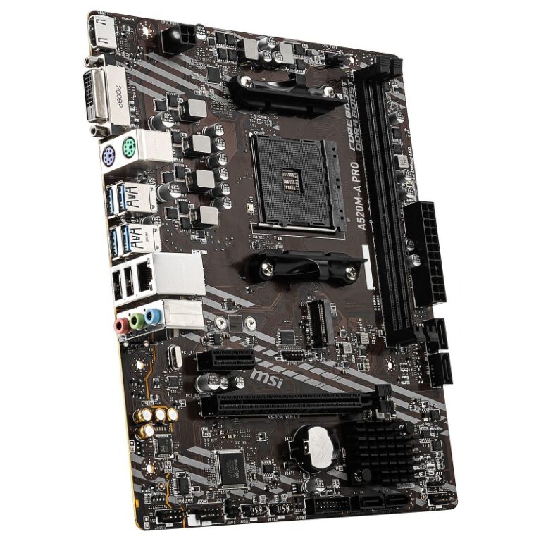 Carte Mère MSI A520M-A PRO -911-7C96-044 Tunisie