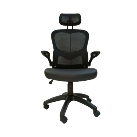 Chaise Directeur Mesh Molo Noir -Base Chrome Tunisie
