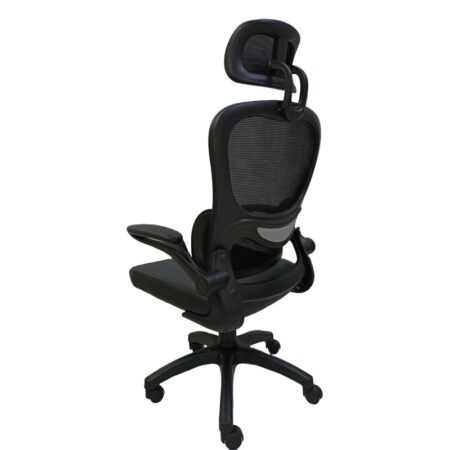 Chaise Directeur Mesh Molo Noir -Base Chrome Tunisie