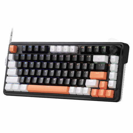 Clavier Gamer Mécanique REDRAGON LAND SHAKER K714BWO – K714BWO-RGB Tunisie