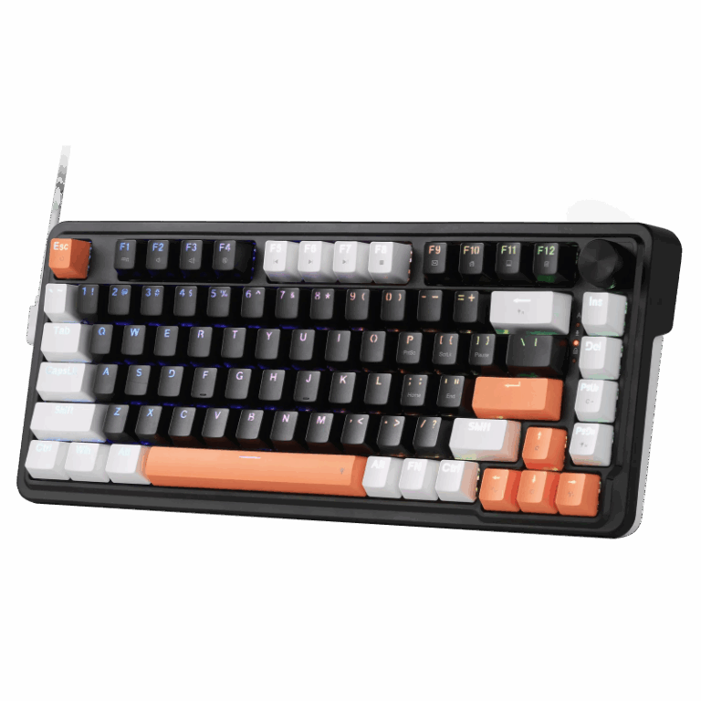 Clavier Gamer Mécanique REDRAGON LAND SHAKER K714BWO – K714BWO-RGB Tunisie