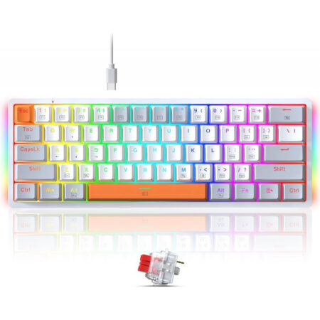 Clavier Gamer Mécanique Redragon AKALI K642WGO RGB  RED  SWITCH Tunisie