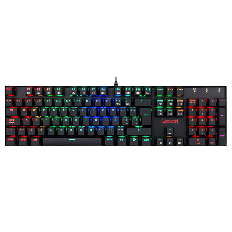 Clavier Gamer REDRAGON Mécanique MITRA K551RGB-1 V2  Blue Switch Tunisie