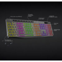 Clavier Gamer Sans Fil ADVANCE R-TYPE CLA-310BK RGB Noir – CLA-310BK Tunisie