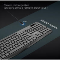 Clavier Gamer Sans Fil ADVANCE R-TYPE CLA-310BK RGB Noir – CLA-310BK Tunisie