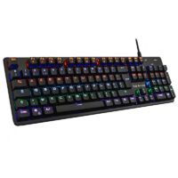 Clavier Gamer Mécanique THE G-LAB Blue Switch RGB – Noir -Keyz-Carbon-EX/FR Tunisie