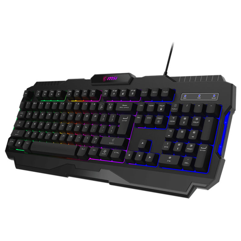 Clavier Gaming MSI FORGE GK100 Noir –  S11-04FR246-HH9 Tunisie