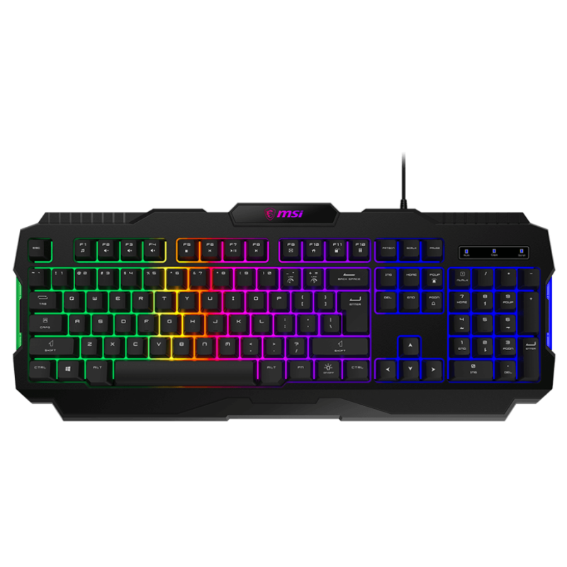 Clavier Gaming MSI FORGE GK100 Noir –  S11-04FR246-HH9 Tunisie