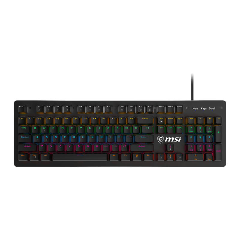 Clavier mécanique MSI Forge GK300 – S11-04FR244-HH9 Tunisie