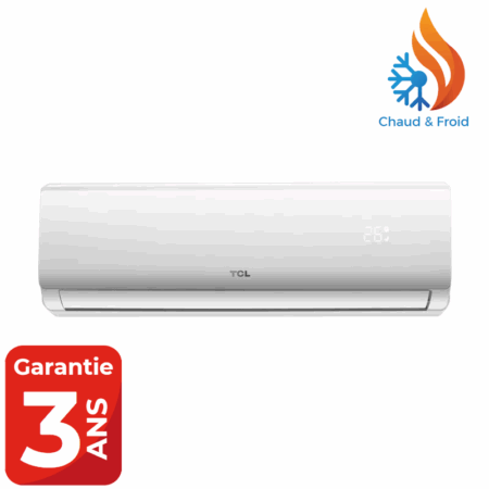 Climatiseur TCL 24000 BTU Chaud & Froid TAC-24CSA/XAA1 Blanc Tunisie