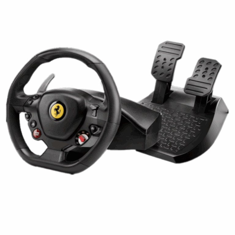 Volant de Course et Pédales Thrustmaster T80 Ferrari 488 GTB Edition -Noir -3362934110314 Tunisie