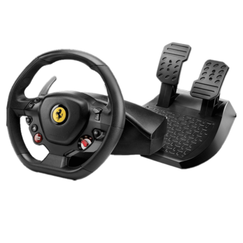 Volant de Course et Pédales Thrustmaster T80 Ferrari 488 GTB Edition -Noir -3362934110314 Tunisie