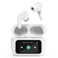 Écouteurs Sans Fil Gembird TWS-LCD-ANC-01-BK Hi-Fi In-ear Blanc Tunisie