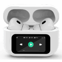 Écouteurs Sans Fil Gembird TWS-LCD-ANC-01-BK Hi-Fi In-ear Blanc Tunisie