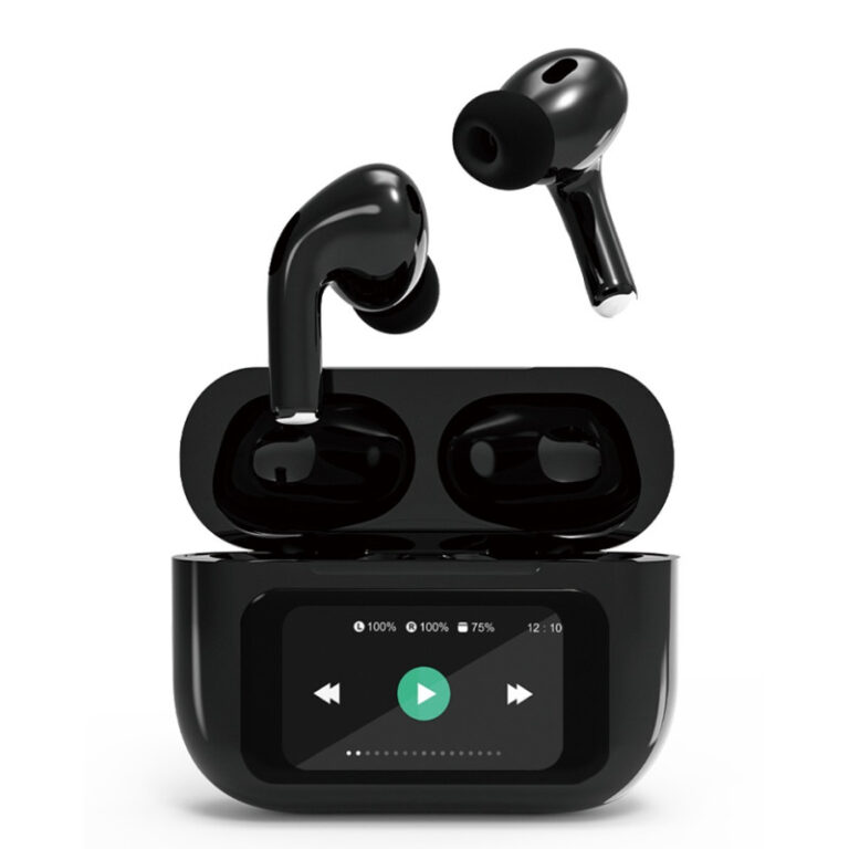 Écouteurs Sans Fil Gembird TWS-LCD-ANC-01-BK Hi-Fi In-ear Noir Tunisie
