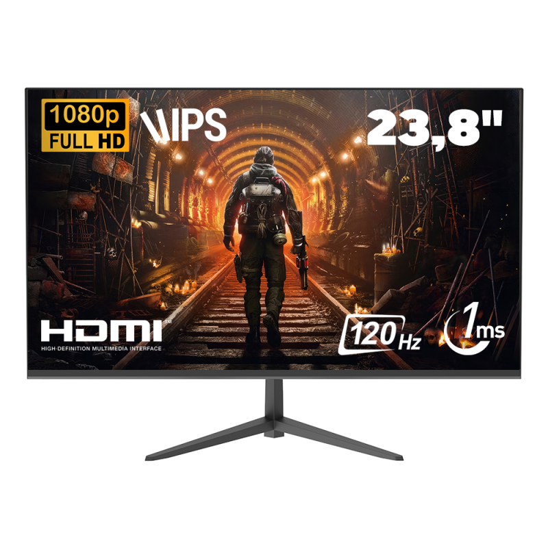 Écran Gamer AERO AE24DFI 24″ Full HD IPS 120 Hz Noir Tunisie