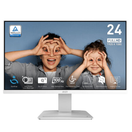 Ecran MSI Pro MP2412W 23.8” Full HD 100Hz VA Blanc – 9S6-3BA9CH-061 Tunisie
