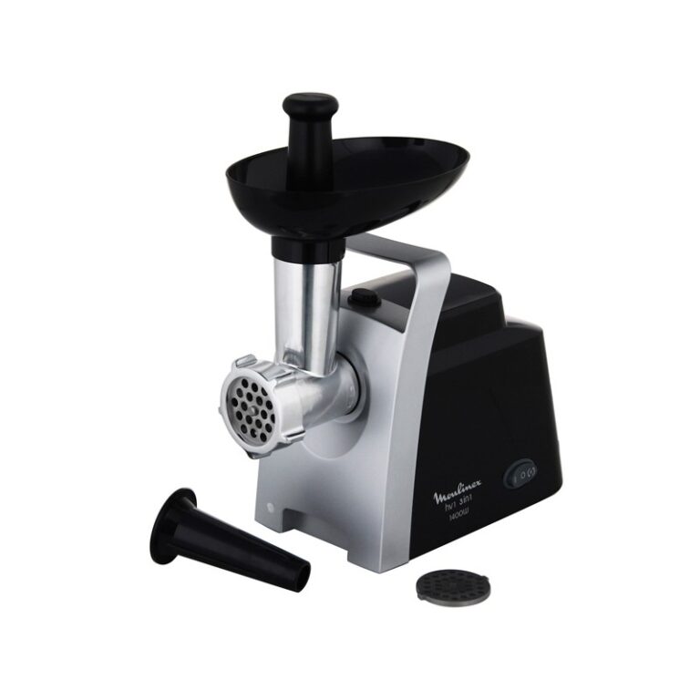 Hachoir A Viande Moulinex HV1 1400 W ME106832 Noir & Argent Tunisie
