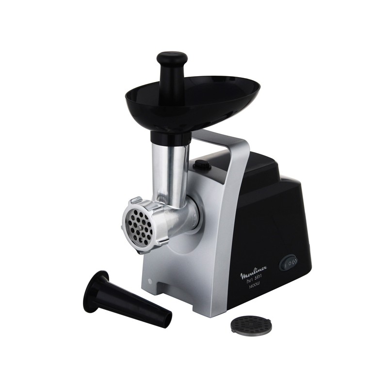 Hachoir A Viande Moulinex HV1 1400 W ME106832 Noir & Argent Tunisie