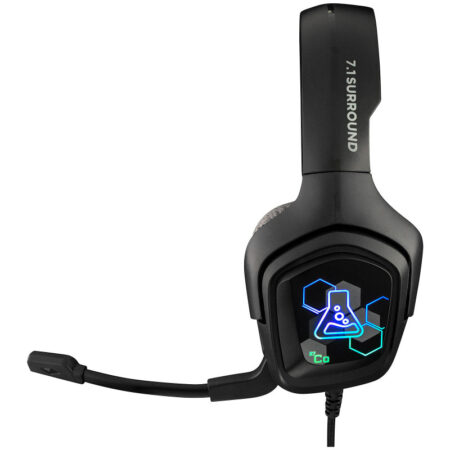Micro Casque Gamer THE G-LAB 7.1 SURROUND – Noir – KORP-COBALT-7.1-EX Tunisie