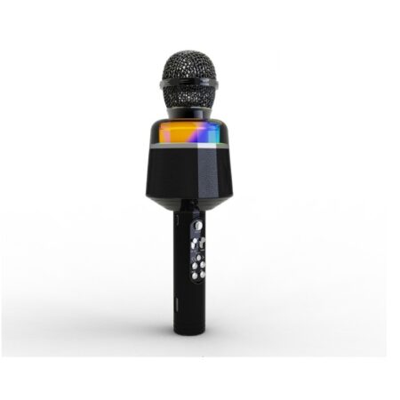 Microphone karaoké Gembird Sans Fil Noir – MICBT-01-BK Tunisie