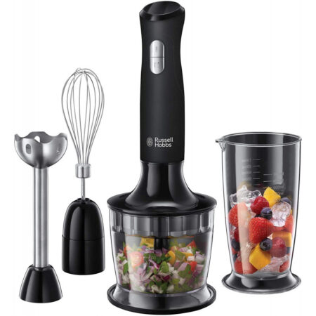 Mixeur Plongeant 3 en 1 Matte Black Russell Hobbs 24702-56 Noir Tunisie