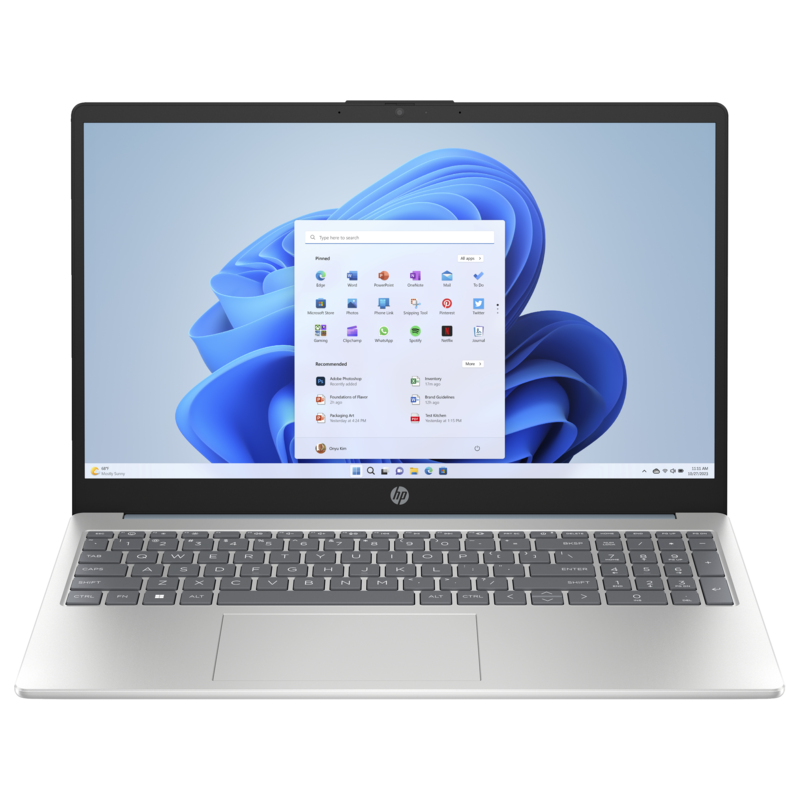 PC Portable HP 15-fd0048nk i5 13è Gén 8Go 512Go SSD – Silver & Or Chaud – 9D6W1EA Tunisie