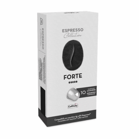Paquet De 10 Capsules Caffitaly Forte Compatible Nespresso Tunisie