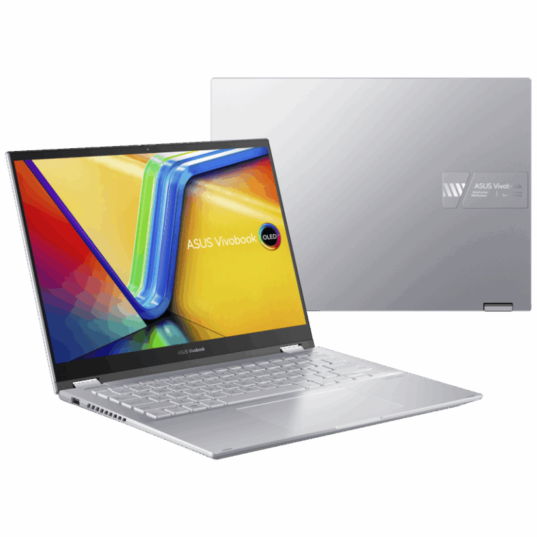 Pc Portable Asus Vivobook S 14 Flip I7 13Gen 8 Go 512 Go – Silver – TP3402VA-LZ264W Tunisie