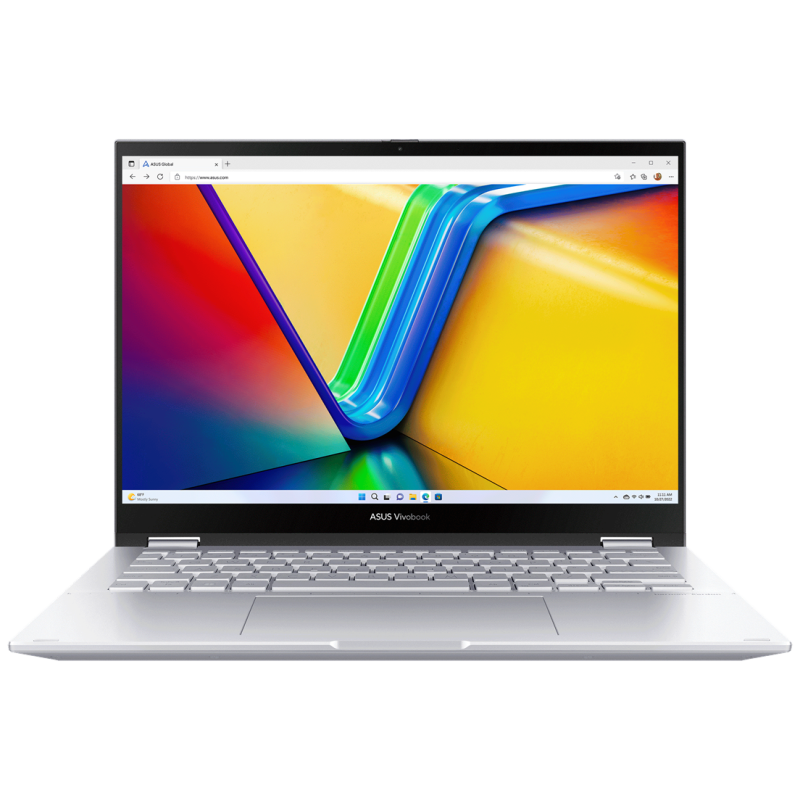 Pc Portable Asus Vivobook S 14 Flip I7 13Gen 8 Go 512 Go – Silver – TP3402VA-LZ264W Tunisie