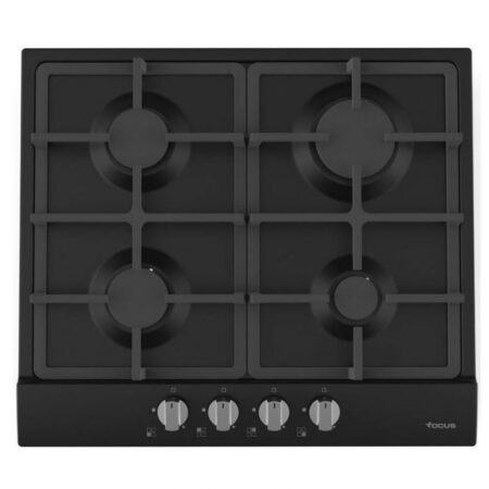 Plaque de Cuisson Focus F.408B 4 Feux 60 cm Noir Tunisie