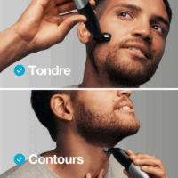 Rasoir Tondeuse Hybride Braun Series X XT5200 Noir & Argent Tunisie