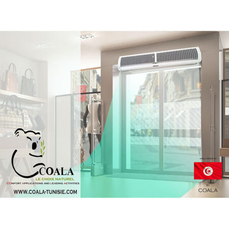 Rideau d’air Coala Froid 150 cm Blanc Tunisie