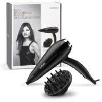 Sèche Cheveux BaByliss Turbo Smooth D572DE Noir/ Argent Tunisie