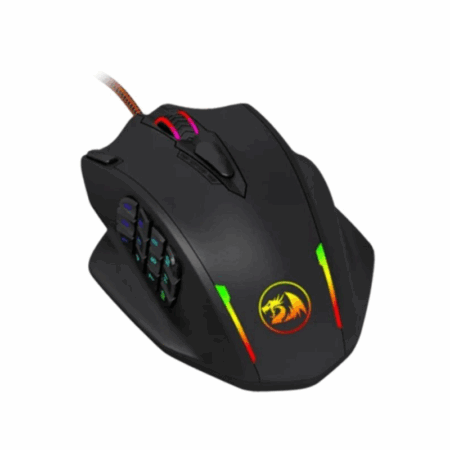 Souris Gamer Filaire REDRAGON M908 IMPACT RGB – Noir Tunisie
