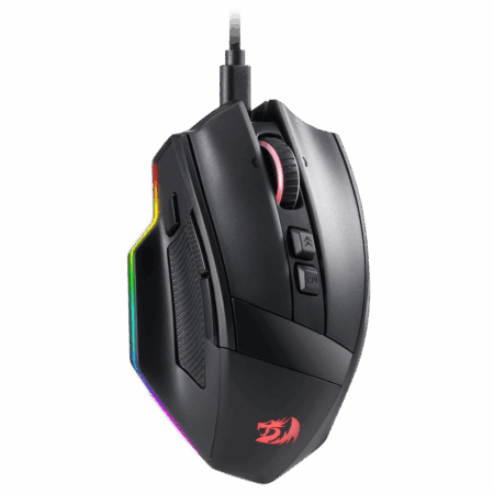 Souris Gamer Filaire REDRAGON RIND M813-RGB – Noir Tunisie