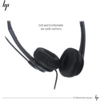 Casque Micro Hp Stereo 3.5mm Headset G2 – Noir – 428H6AA Tunisie
