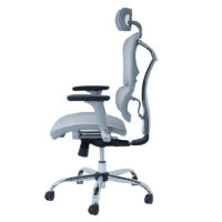 Chaise Directeur Hero Base Chrome – Gris Tunisie