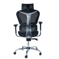 Chaise Directeur Hero Base Chrome – Noir Tunisie
