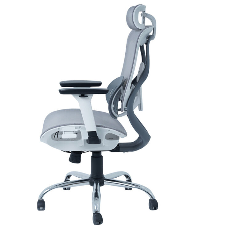 Chaise Directeur Moon Base Chrome – Gris Tunisie