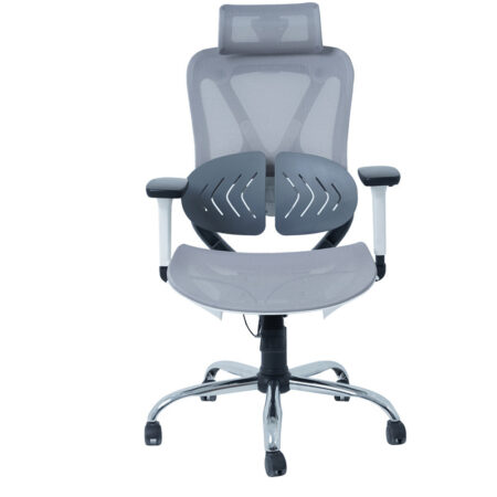 Chaise Directeur Moon Base Chrome – Gris Tunisie