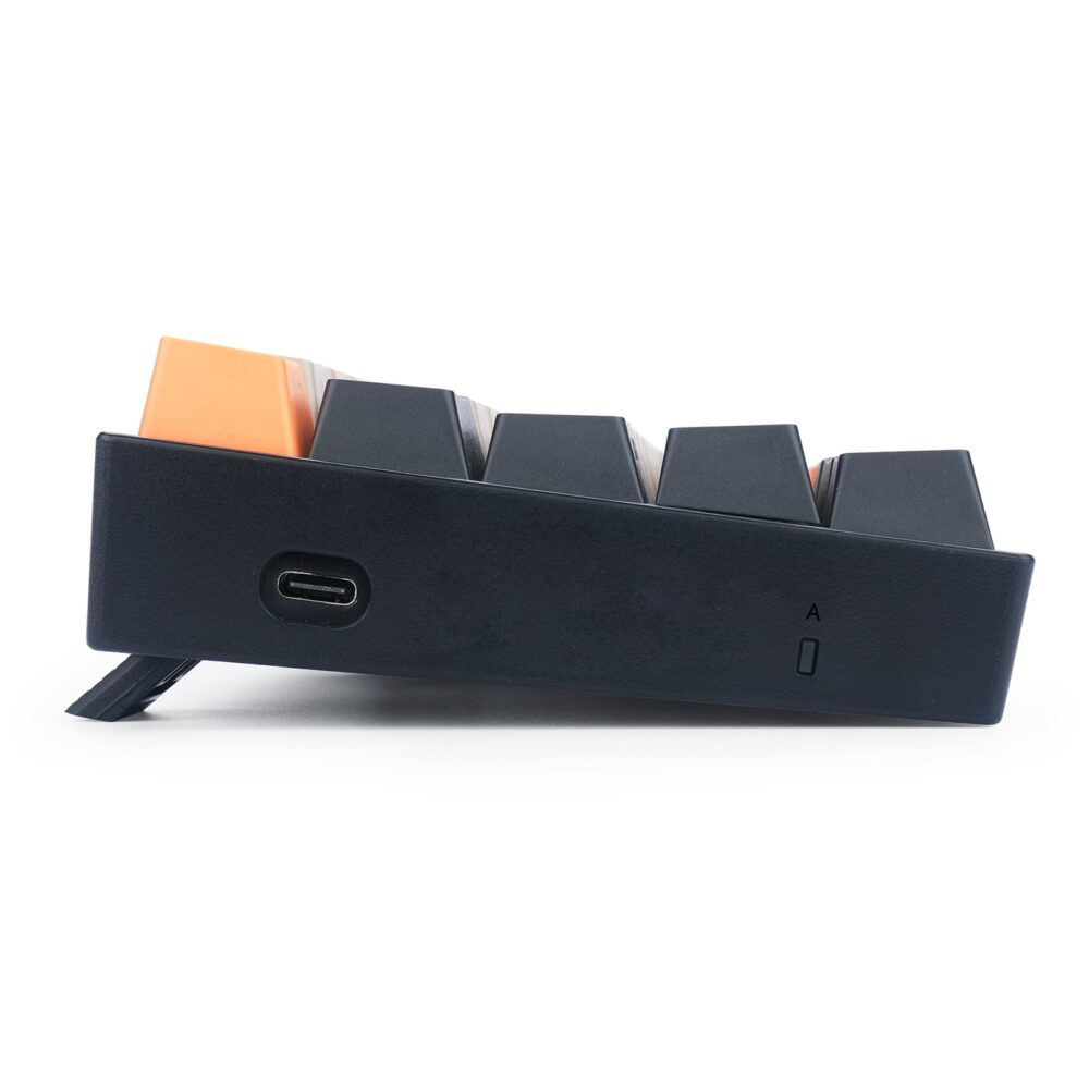 Clavier Gamer Mécanique REDRAGON LAKSHMI – Orange & Gris & Noir – K606 Tunisie