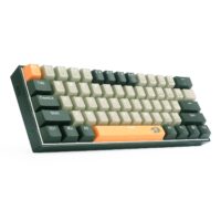 Clavier Gamer Mécanique REDRAGON LAKSHMI – Orange & Gris & Noir – K606 Tunisie