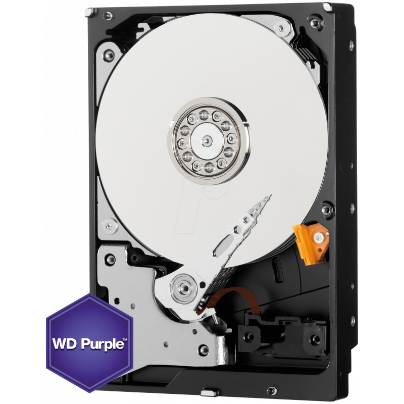 Disque Dur Interne 3.5″ Pour Video Surveillance Western Digital Purple 10 To – WD101PURP Tunisie