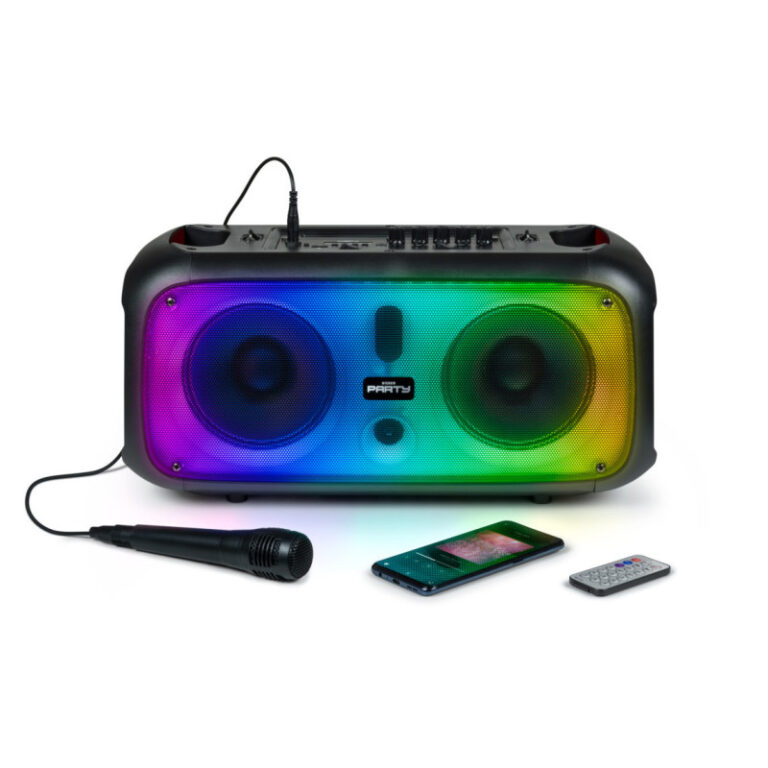 Haut Parleur Sans Fil Bigben lumineuse 200W – Noir – PARTYBTHPLH Tunisie