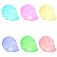 Haut Parleur Sans Fil Bigben Tête de mort Lumineuse- Blanc – BTLSSKULL Tunisie