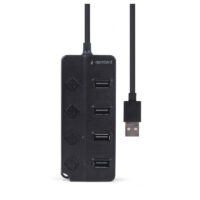 Hub Usb Gembird 4 Ports – Noir – UHB-U2P4P-01 Tunisie